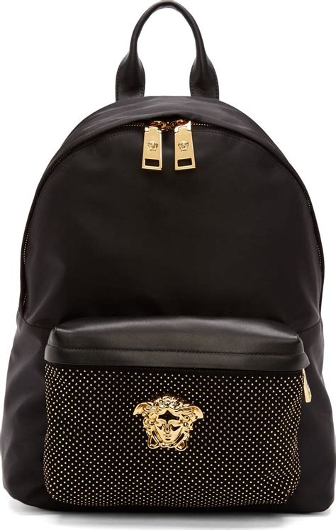 versace backpack mens